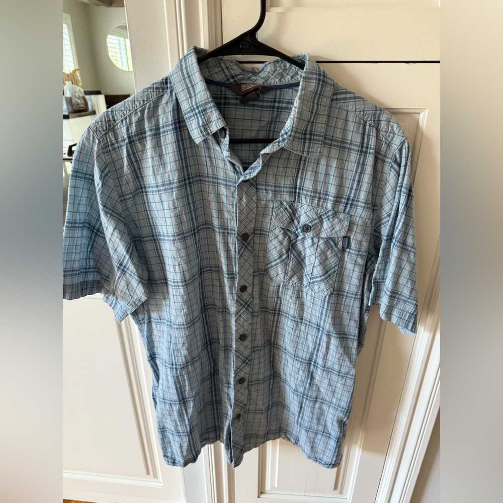 Outdoor Research Men's Jinx Shirt Plaid - Size Large REI Preppy Outdoor OR